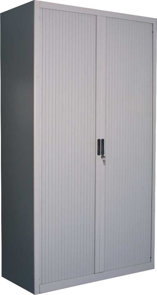 Metal Cupboard with Tambour Doors - MCTD200